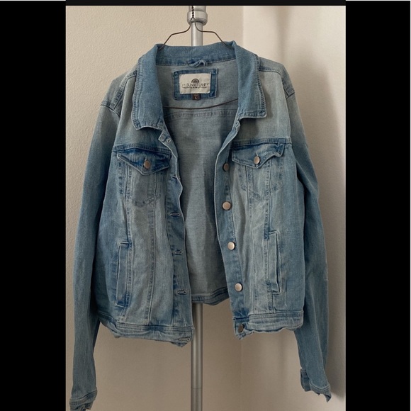 Jackets & Blazers - Jean Jacket Large